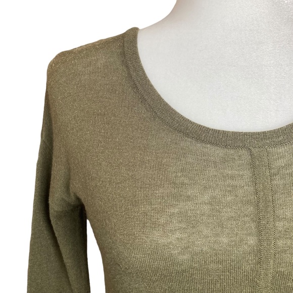 Madewell Women’s long sleeve tie front lightweight sweater—Sz XXS - Picture 7 of 14
